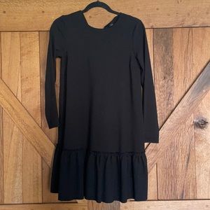 Banana Republic Black Peplum Dress